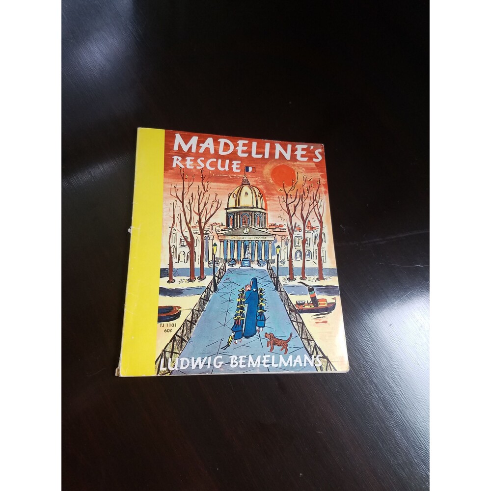 Madelines Rescue, Ludwig Bemelmans, Childrens Book, Illustrated Book